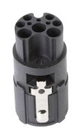 HARTING 21175290000 SENSOR CONN INSERT, M17, PIN, 9POS