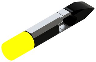 MARL 209-521-22-38 LED BULB, YELLOW, TELEPHONE SLIDE, 16CD ROHS COMPLIANT: YES