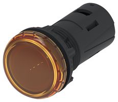 TE CONNECTIVITY - ALCOSWITCH ILE2224OS LED PANEL INDICATOR, ORANGE, 22.5MM, 24V