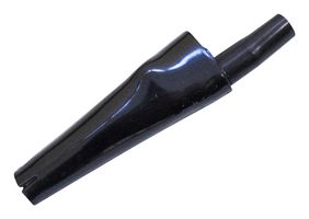 MUELLER ELECTRIC BU-63X-0 INSULATED ALLIGATOR CLIP, BLK, 10A/7.9MM