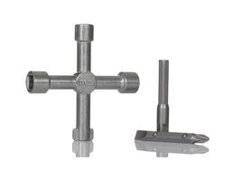 MULTICOMP PRO MP015196 CROSS KEY WRENCH SET, ZINC ALLOY, CHROME ROHS COMPLIANT: YES