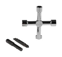 MULTICOMP PRO MP015197 CROSS KEY WRENCH SET, ZINC ALLOY, MATTE ROHS COMPLIANT: YES