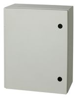 FIBOX 8104305 ENCLOSURE, MULTIPURPOSE, PET, LIGHT GREY