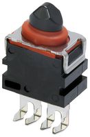 OMRON ELECTRONIC COMPONENTS D2EW-A02S MICROSWITCH, SPST-NC, 0.1A, 12VDC, 1.2N