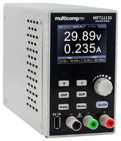 MULTICOMP PRO MP711130 BENCH POWER SUPPLY, PROG, 1 O/P, 60V, 5A