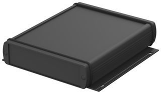 BOPLA 84313150.HMT1 ENCLOSURE, INSTRUMENT, ALUM ALLOY, BLACK