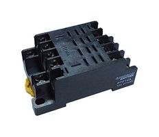 AMPHENOL ANYTEK PTF14A00G RELAY SOCKET, 12A, 277VAC, DINRAIL