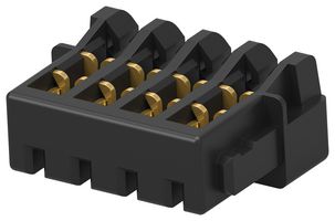 TE CONNECTIVITY 2483193-4 IDC CONN, RCPT, 4POS, 1 ROW, 0.8MM, CBL