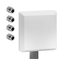 SIRETTA OSCAR65/X/NTYPE-F/S/S/33 RF ANTENNA, 7.392 TO 7.92GHZ, 5.49DBI