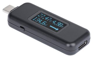 STARTECH USBC-PWRTESTER POWER TESTER, 1-CH, 50V, 6.5A, 240W