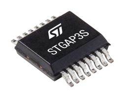 STMICROELECTRONICS STGAP3S6S GATE DRIVER, SICMOSFET, 1CH, WSOIC16