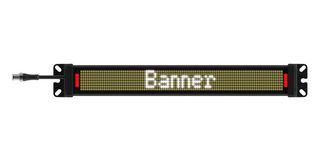 BANNER ENGINEERING SD50P300WSQP STATUS DISPLAY, BLACK, 12 TO 30VDC