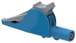 MULTICOMP PRO MP-ACL-1000V-BL ALLIGATOR CLIP, BLUE, 36A, 1KV, 32MM
