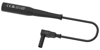 MULTICOMP PRO MP-EV8-ITL-150-BL BANANA JACK-PLUG, BLACK, 12A, 1KV, 1.5M