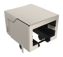 AMPHENOL COMMUNICATIONS SOLUTIONS RJE05188141C RJ45 CONN, R/A JACK, 8P8C, 1PORT, TH