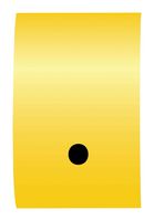 MULTICOMP PRO MP015641 CABLE MARKER, CARRIER, BLACK/YELLOW, DOT