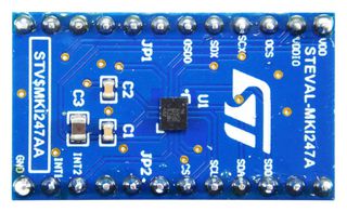 STMICROELECTRONICS STEVAL-MKI247A ADAPTER BOARD, EVAL PLATFORM, 6-AXIS IMU