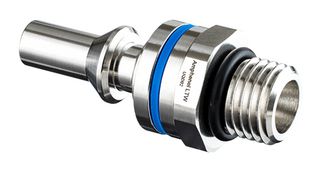 AMPHENOL LTW SQD-02PADM-PBE001 LIQUID COOLING PLUG, VALVE, BLUE, 7/16IN