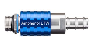 AMPHENOL LTW SQD06-SBDN-PAFM-BE001 LIQUID COOLING PL-SKT, VALVE, BL, 3/4IN