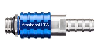 AMPHENOL LTW SQD08-SBEN-PAGM-BE001 LIQUID COOLING PL-SKT, VALVE, BL, 7/8IN