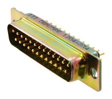 ITT CANNON DBM-25P D SUB CONN, PLUG, 25POS, SOLDER CUP