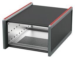 NVENT SCHROFF 24581-332 CASE, DESKTOP, ALUMINIUM, 3U, 63HP