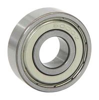 MULTICOMP PRO MP-6000-ZZ DEEP GROOVE BEARING, 10X26X8MM, STEEL ROHS COMPLIANT: NA