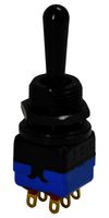 APEM 12147AD2GX408 TOGGLE SWITCH, DPDT, 4A, 30VDC
