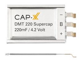 CAP-XX DMT3N4R2U224M3DTA0 SUPERCAPACITOR, 0.22F, 4.2V, SMD