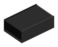 FISCHER ELEKTRONIK SK 497 250 SA HEAT SINK, ALUM, 0.038K/W, 250X165X84MM