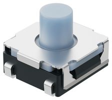 GCT SWT7405-051040JSA TACTILE SW, SPST-NO, 0.05A, 12VDC, 400GF