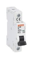 LOVATO ELECTRIC P1MB1PC04 MINIATURE CIRCUIT BREAKER, 1P, 4A, 230V