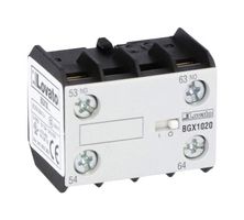 LOVATO 11BGX1020 AUX CONTACT, 2NO, SCREW, FRONT MOUNT ROHS COMPLIANT: YES