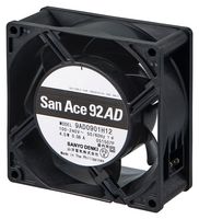 SANYO DENKI 9AD0901H1H AC AXIAL FAN, 53CFM, 3850RPM, 90-264V