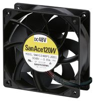 SANYO DENKI 9WV1224P1J601 DC AXIAL FAN, 224CFM, 6400RPM, 24V