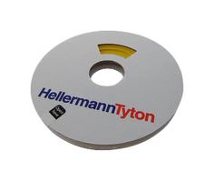 HELLERMANNTYTON 553-42450 TULT24-8YE-PO-X-YE HEAT SHRINK TUBING, 3:1, YEL, PO, 26M