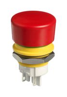 APEM EC-BTT-F-104-A E-STOP SWITCH, DPST-NC-DB, 3A, 120VAC