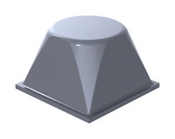 MULTICOMP PRO MP3206-GY1-24 BUMPER / FEET, ROUND, GREY/20.6 X 13.2MM