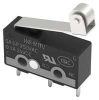 WURTH ELEKTRONIK 463093370403 MICRO SWITCH, SPDT, 0.1A, 24VDC ROHS COMPLIANT: YES