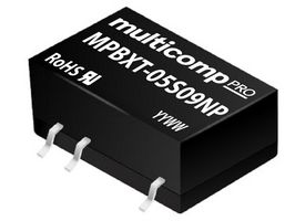 MULTICOMP PRO MPBXT-05S09NP DC-DC CONVERTER, 9V, 0.112A