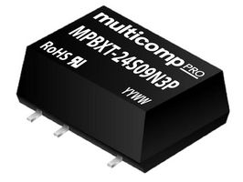 MULTICOMP PRO MPBXT-24S09N3P DC-DC CONVERTER, 9V, 0.112A