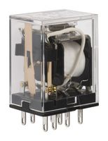 OMRON INDUSTRIAL AUTOMATION MY2K-US 24VDC RELAY, DPDT, 3A, 24VDC, PANEL/SOCKET