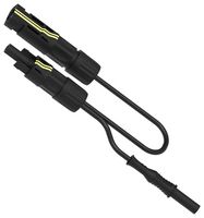 MULTICOMP PRO MP-FPVBPL-1.5KV-B TEST LEAD, BLACK, 1.5KV, 40A, 1M