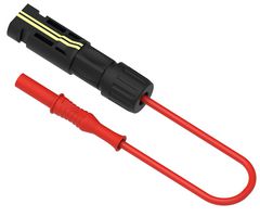 MULTICOMP PRO MP-MPVL-1.5KV-R TEST LEAD, RED, 1.5KV, 40A, 1M