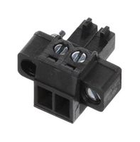 MOLEX 39504-0002 PLUG TERMINAL BLOCK, R/A, 2POS, 30-16AWG ROHS COMPLIANT: YES