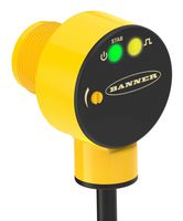 BANNER ENGINEERING T18-2VPDLIR-5M PHOTOELECTRIC SENSOR, DIGITAL, 750MM