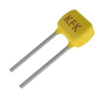 KEMET C317C820J1G5TA LEADED MLC CAP, 82PF, 100V, C0G / NP0 ROHS COMPLIANT: YES