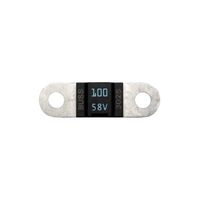 EATON ELECTRONICS BAT1-100-R BOLT-DOWN FUSE, HIGH-POWER, 58VDC, 100A