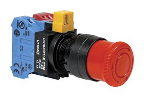 IDEC HW1B-V3F02-R E-STOP SW, DPST-NC, 10A, 110VAC