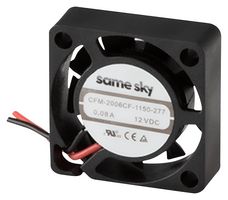 SAME SKY CFM-2507CF-0140-313 DC FAN, 31.4DBA, 5V, 1.15W, 25X7MM